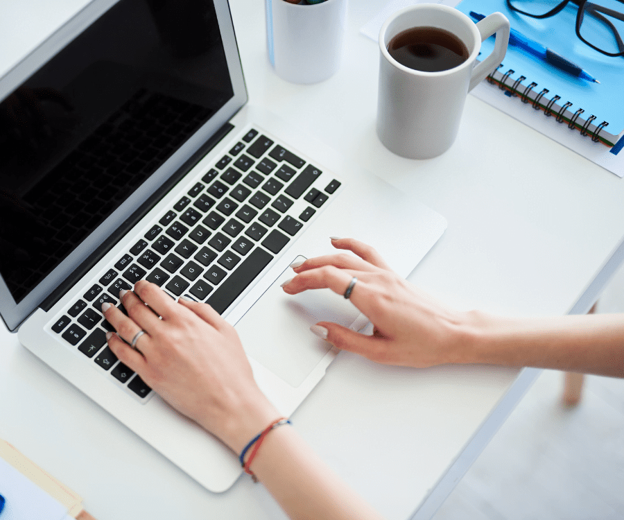 online business manager services case study with Brittany McBean for Erika Macauley.